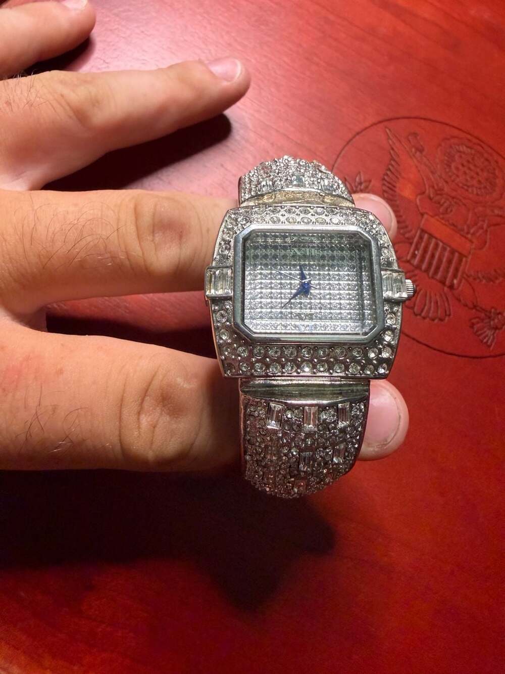 Heidi Daus  collector crystal Watch cuff